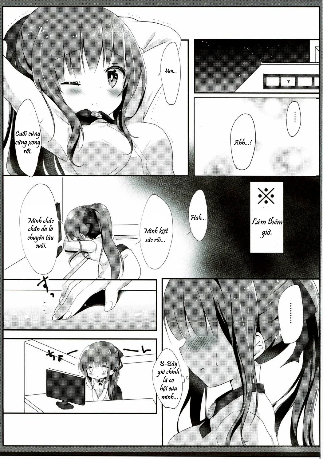 HentaiVN.net - Ảnh 4 - Yasashii Aoba-chan ga Suki...!? (New Game!) [I Love The Gentle Aoba-Chan...!?] - Chap 1