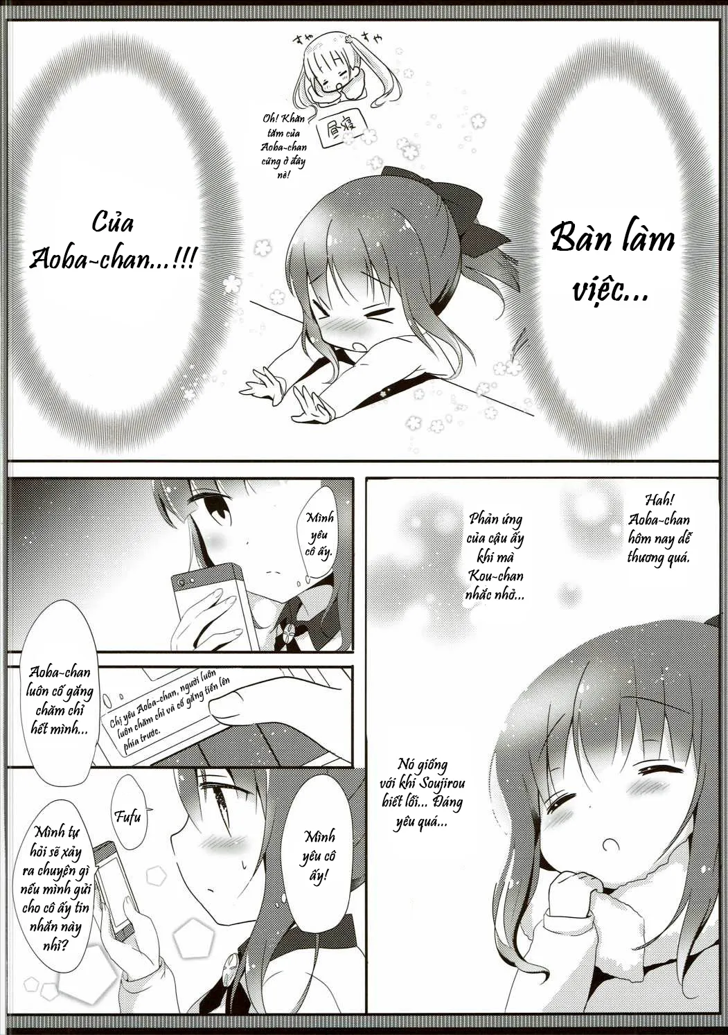 HentaiVN.net - Ảnh 5 - Yasashii Aoba-chan ga Suki...!? (New Game!) [I Love The Gentle Aoba-Chan...!?] - Chap 1