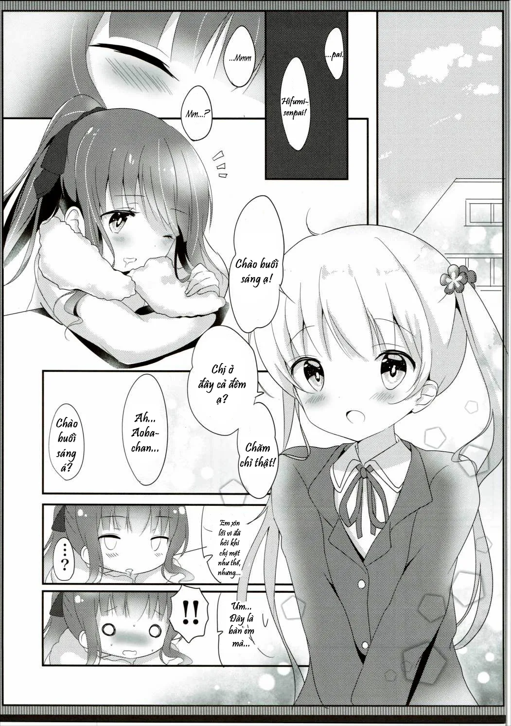 HentaiVN.net - Ảnh 8 - Yasashii Aoba-chan ga Suki...!? (New Game!) [I Love The Gentle Aoba-Chan...!?] - Chap 1