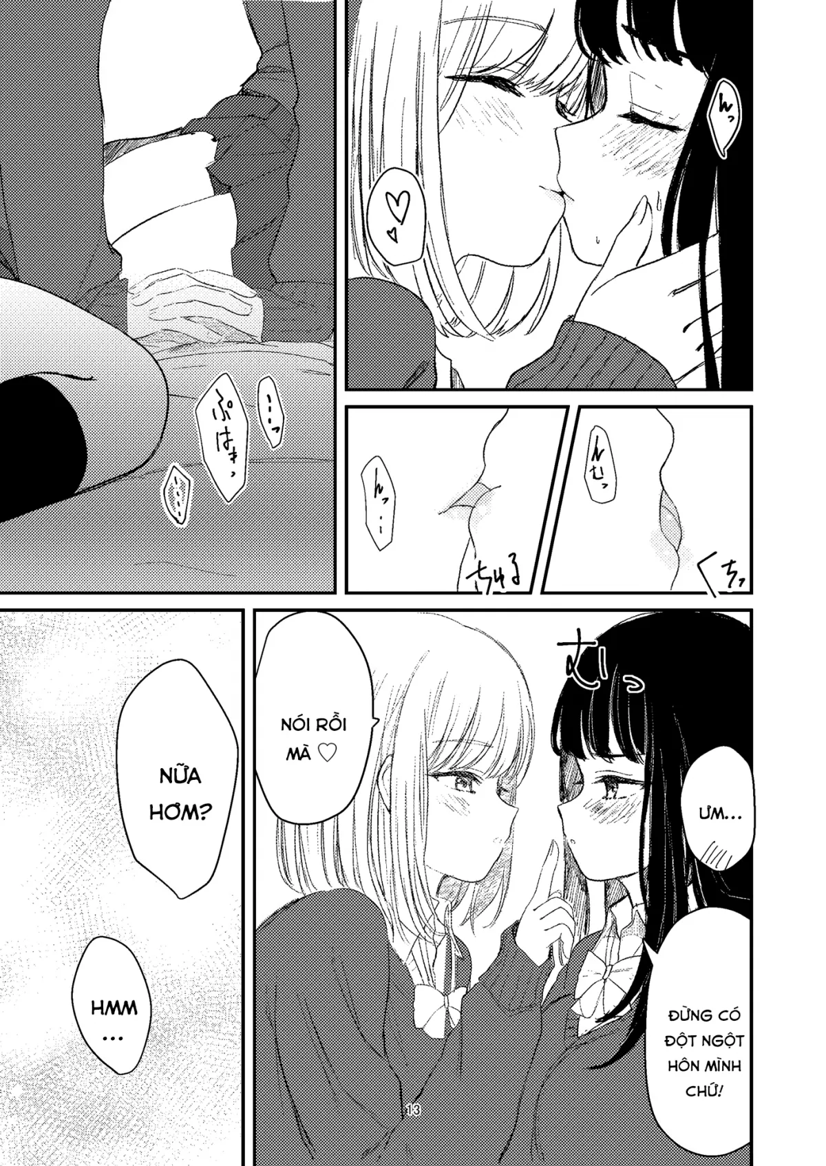 HentaiVN.net - Ảnh 9 - Yuri Ecchi Bon Sairoku [Steamy Yuri Book] - Chap 1