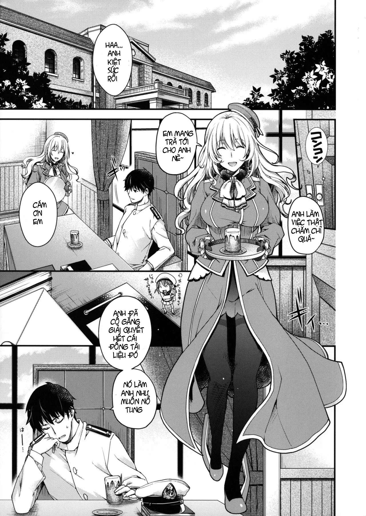 HentaiVN.net - Ảnh 5 - Combat Again! (Kantai Collection, -KanColle-) - Chap 1