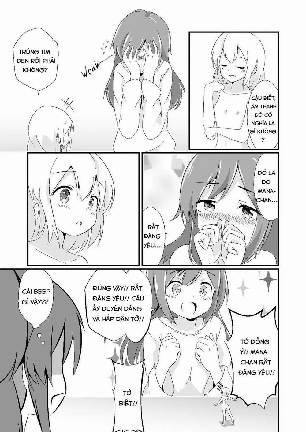 HentaiVN.net - Ảnh 10 - Jikkakuchou Kuusou no Mana 3 - Chap 1