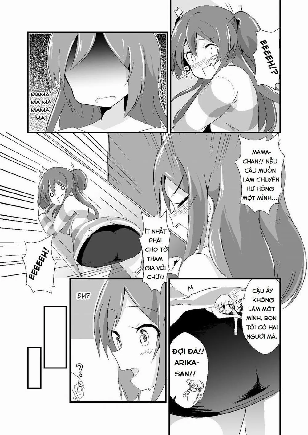 HentaiVN.net - Ảnh 8 - Jikkakuchou Kuusou no Mana 3 - Chap 1