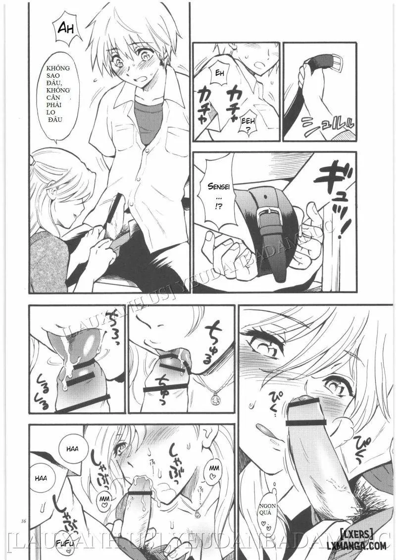 HentaiVN.net - Ảnh 14 - Sensei wa Wana no Kaori - Chap 1