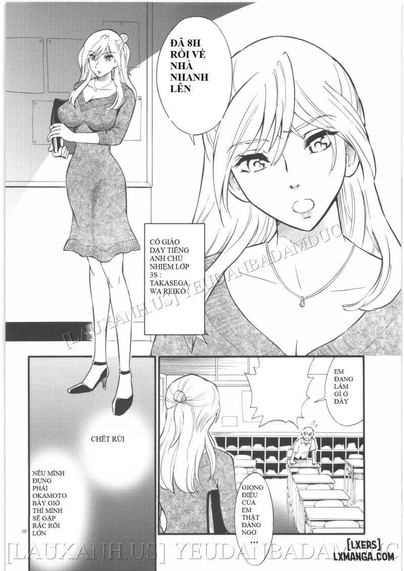 HentaiVN.net - Ảnh 8 - Sensei wa Wana no Kaori - Chap 1