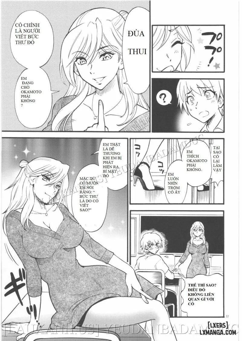 HentaiVN.net - Ảnh 9 - Sensei wa Wana no Kaori - Chap 1