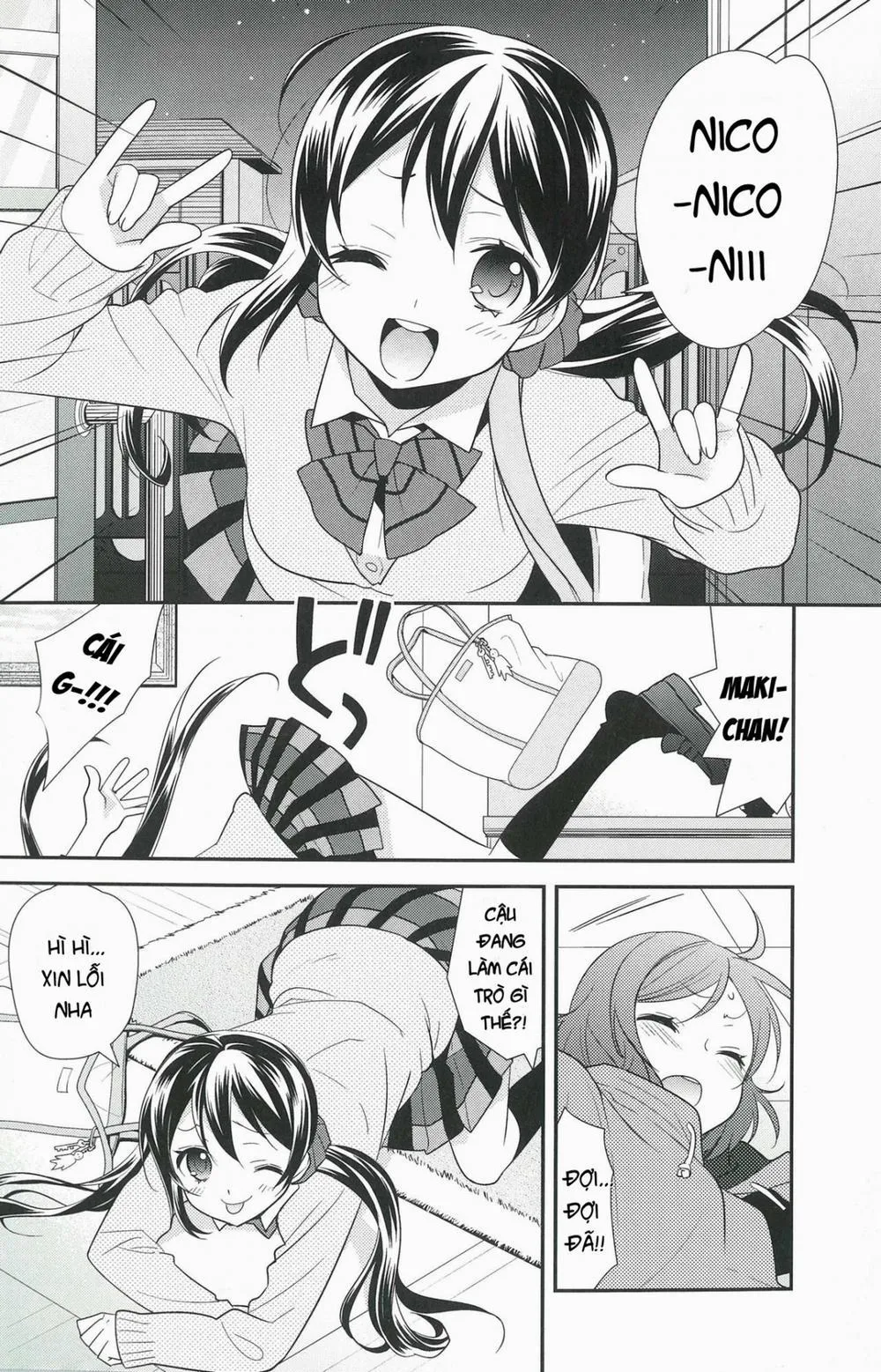 HentaiVN.net - Ảnh 5 - NicoMaki Triangle Revenge (Love Live!) - Chap 1