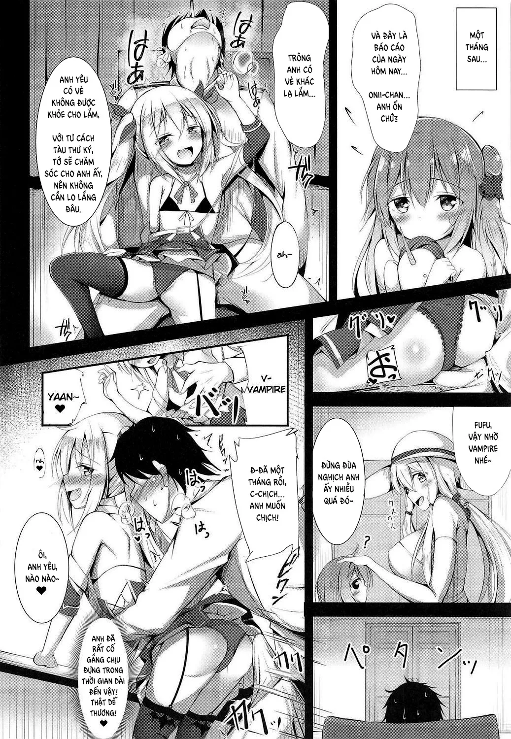HentaiVN.net - Ảnh 6 - Watashi no Darling (Azur Lane) - Chap 1
