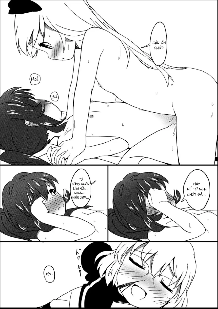 HentaiVN.net - Ảnh 23 - Yuriyurara (Yuru Yuri) - Chap 1