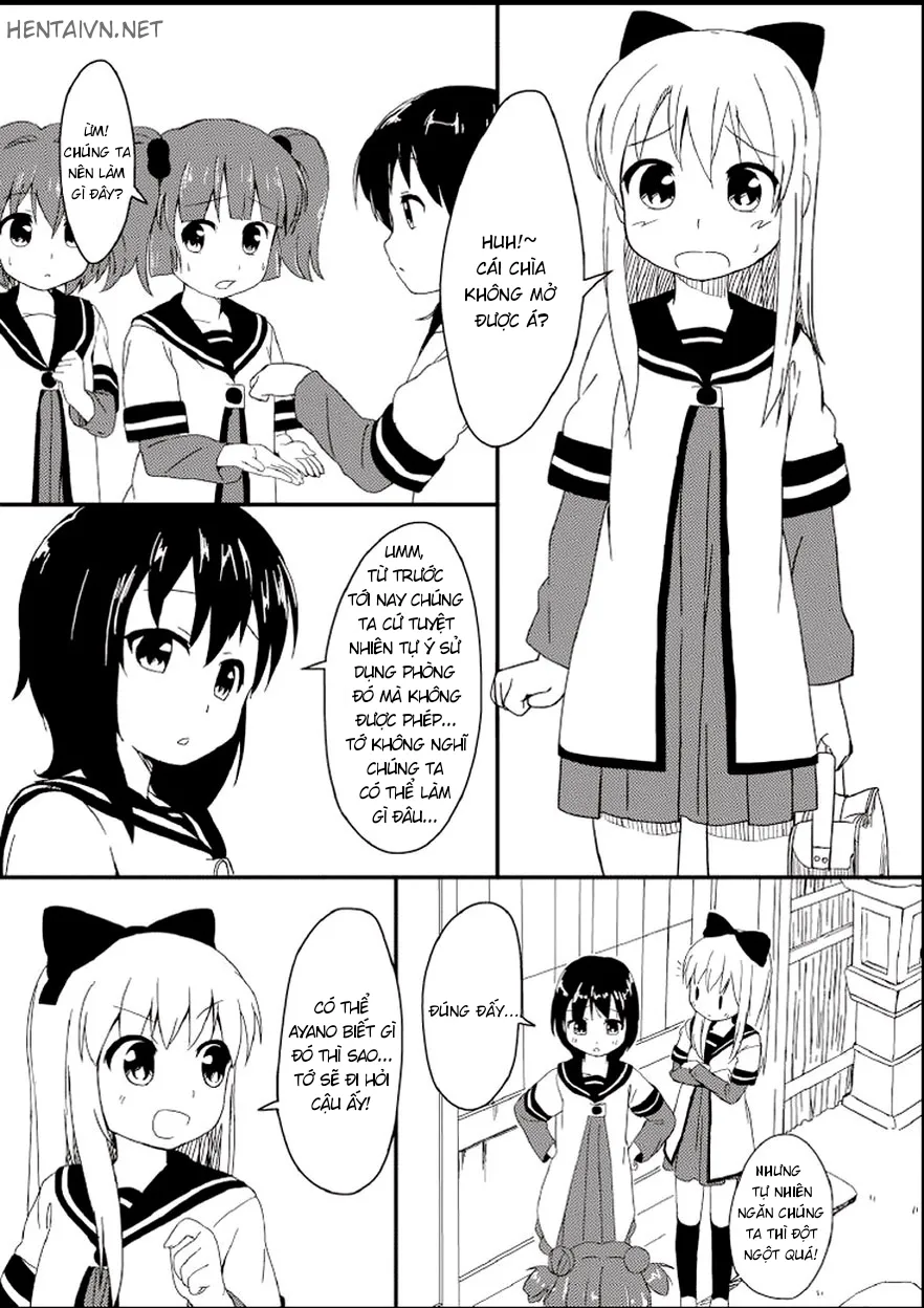 HentaiVN.net - Ảnh 3 - Yuriyurara (Yuru Yuri) - Chap 1