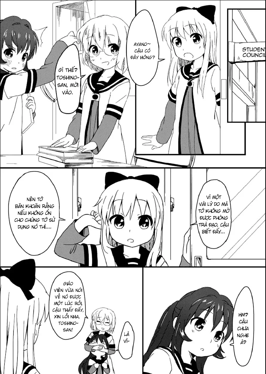 HentaiVN.net - Ảnh 4 - Yuriyurara (Yuru Yuri) - Chap 1