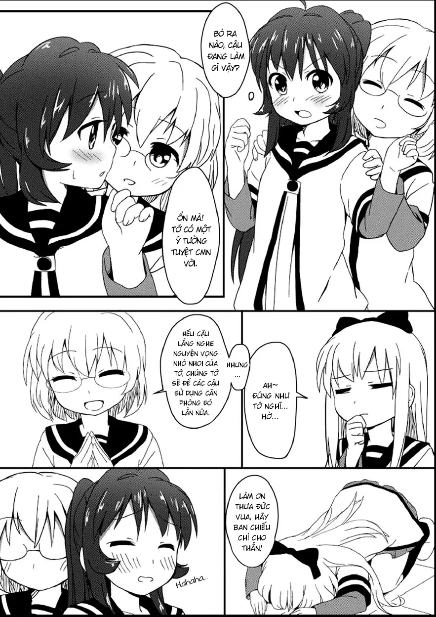 HentaiVN.net - Ảnh 5 - Yuriyurara (Yuru Yuri) - Chap 1