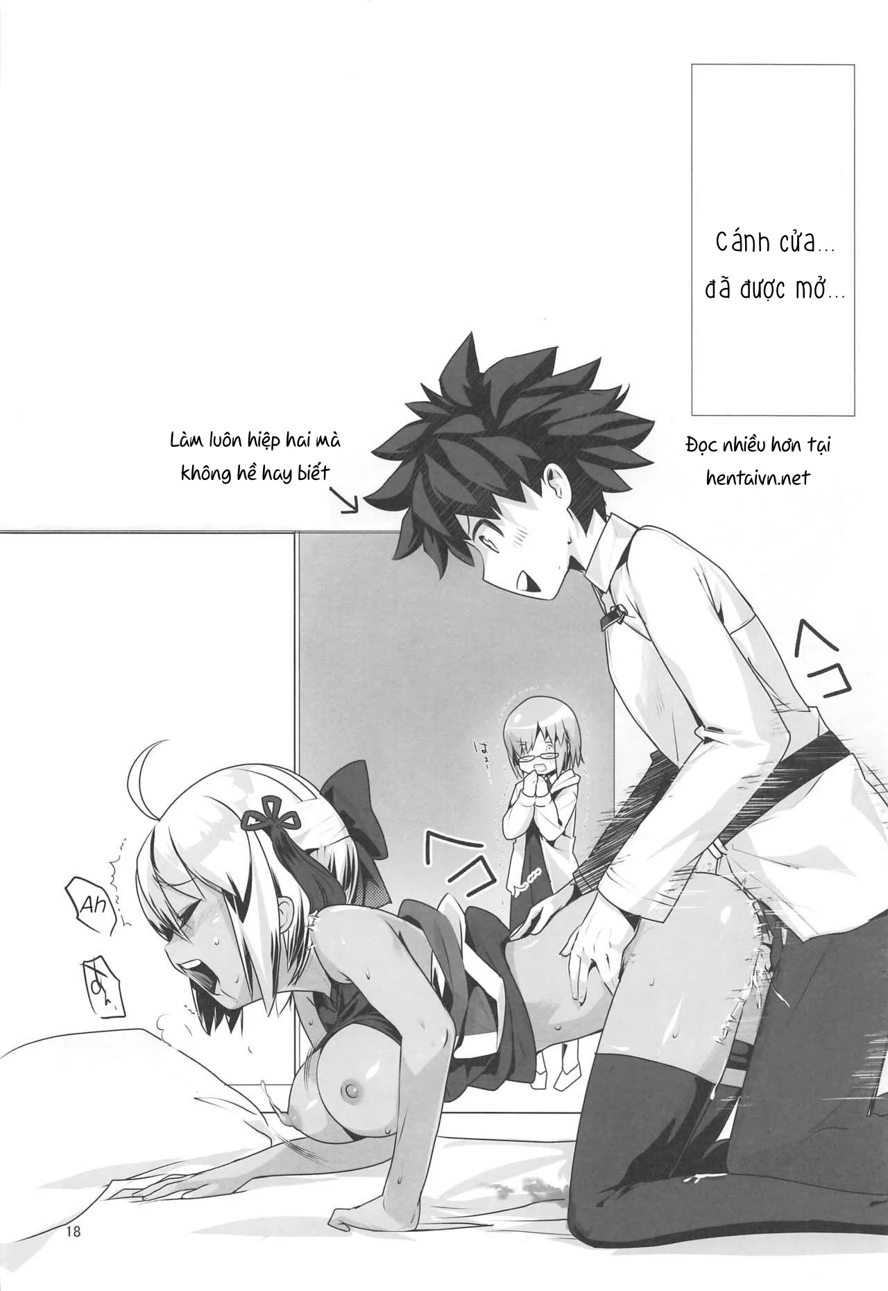 HentaiVN.net - Ảnh 18 - Okita Alter-chan to Nyan Nyan shitai dake no Hanashi (Fate/grand order) [オキタオルタちゃんとにゃんにゃんしたいだけの話。 (Fate/Grand Order)] - Chap 1