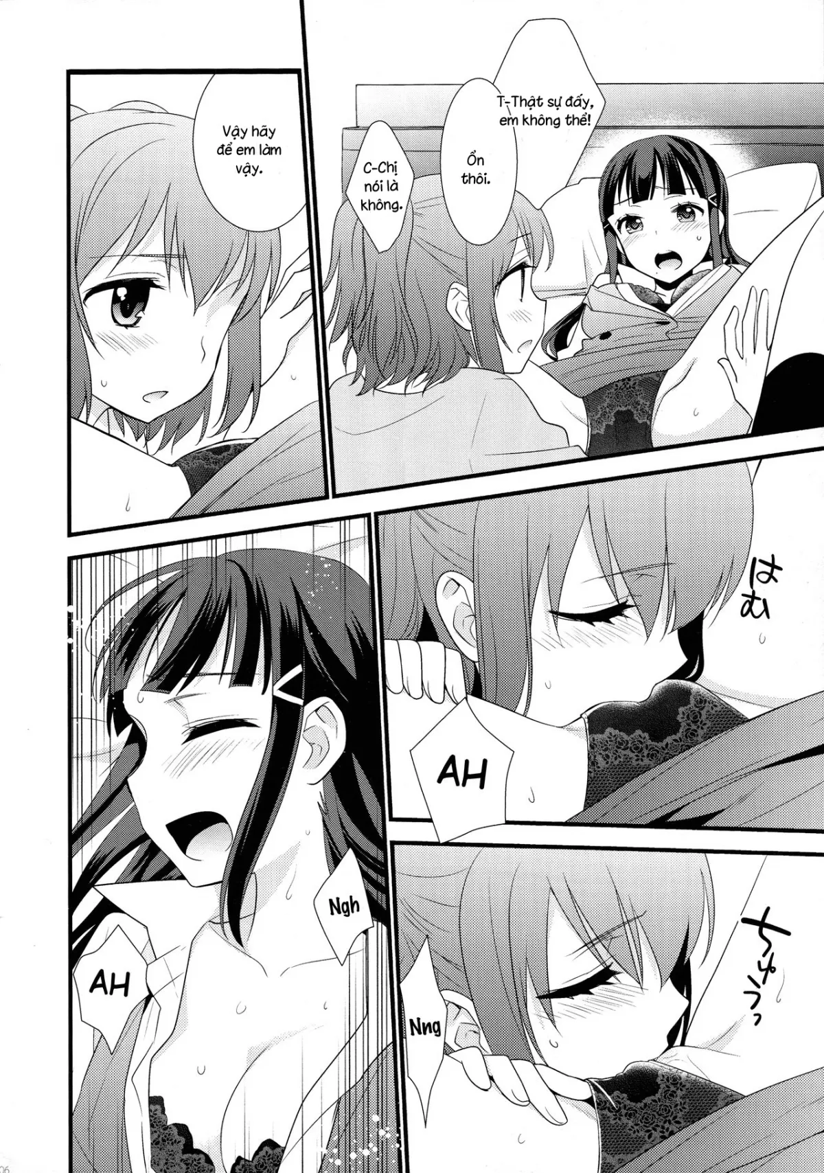HentaiVN.net - Ảnh 6 - Kurosawa Shimai no Katei no Jijou 2 (Love Live! Sunshine!!) - Chap 1