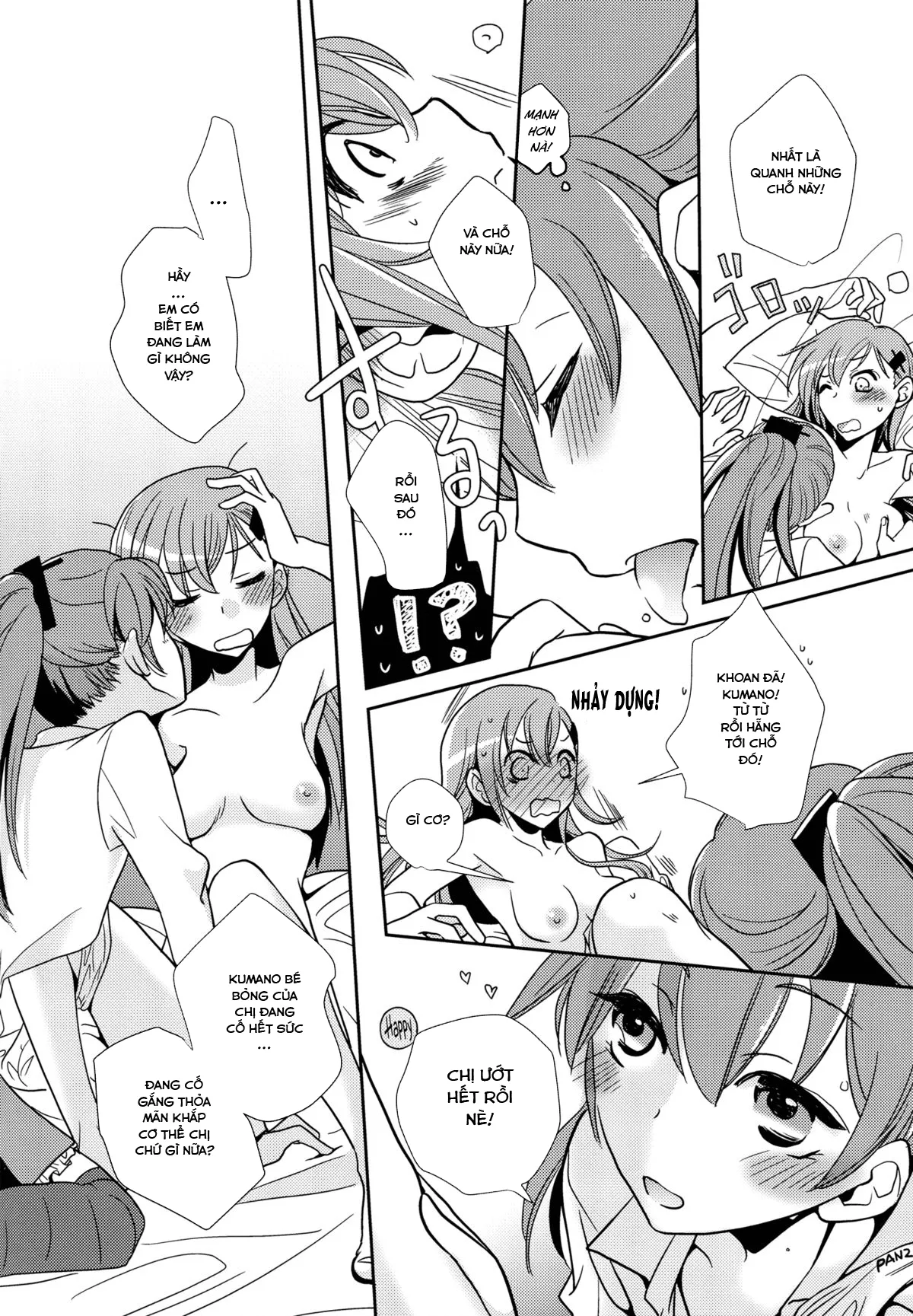 HentaiVN.net - Ảnh 16 - Giữa Chị và Em, Ai Công Ai Thụ? [Kumano ga Suzuya ni Shite Mitai Hon, A Book Where Kumano Does What She Wants to Suzuya] - Chap 1