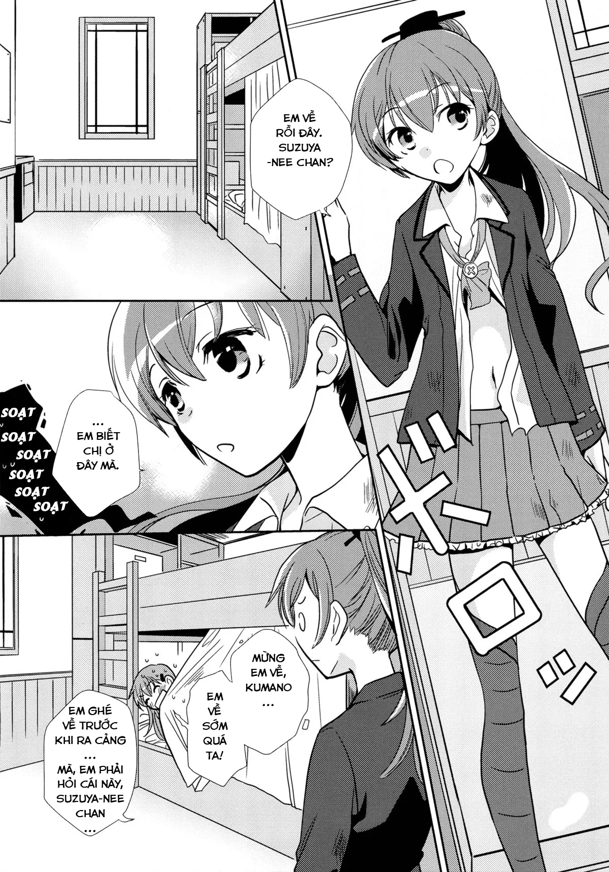 HentaiVN.net - Ảnh 8 - Giữa Chị và Em, Ai Công Ai Thụ? [Kumano ga Suzuya ni Shite Mitai Hon, A Book Where Kumano Does What She Wants to Suzuya] - Chap 1