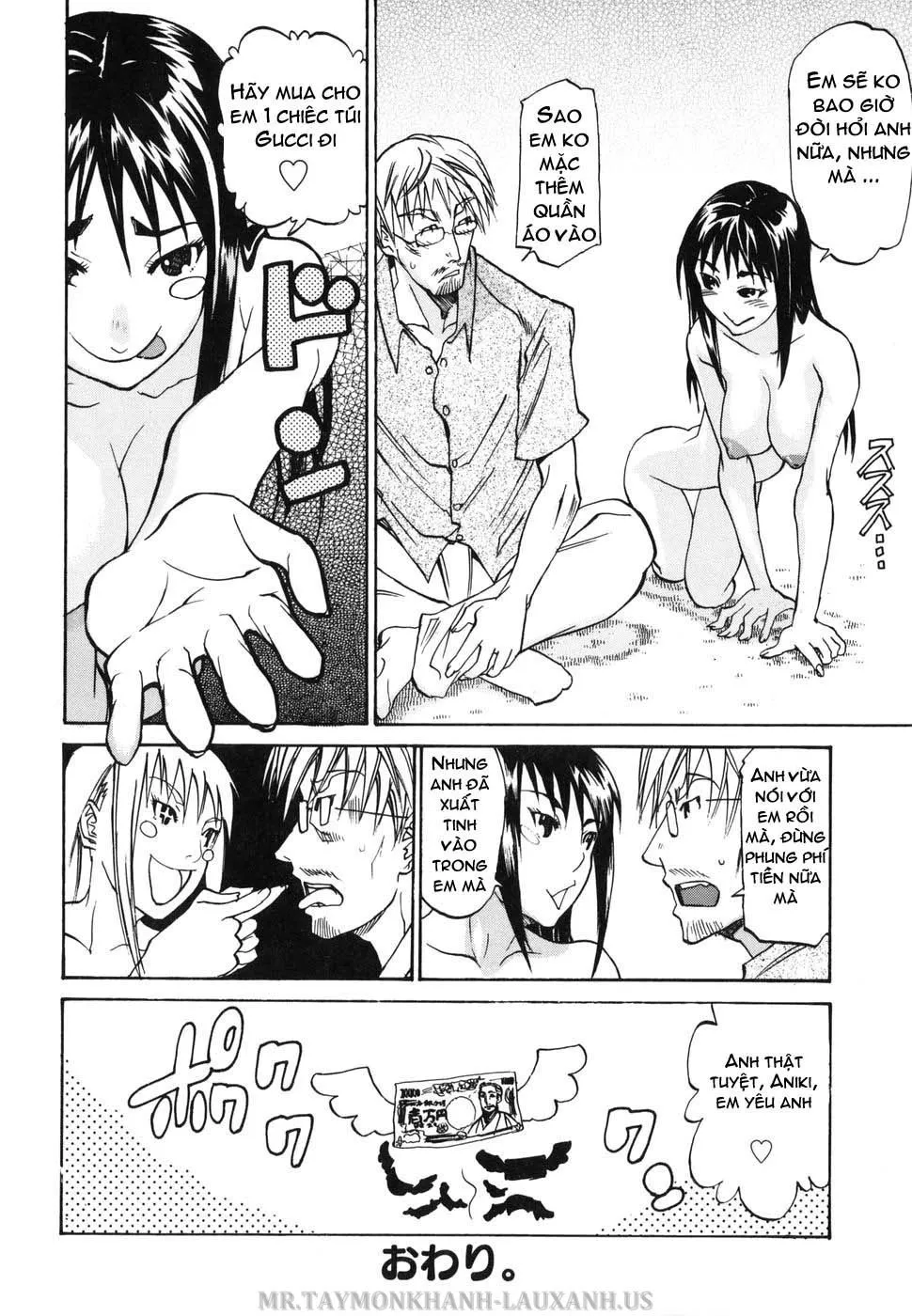 HentaiVN.net - Ảnh 12 - Money Squeeze GO! - Chap 1