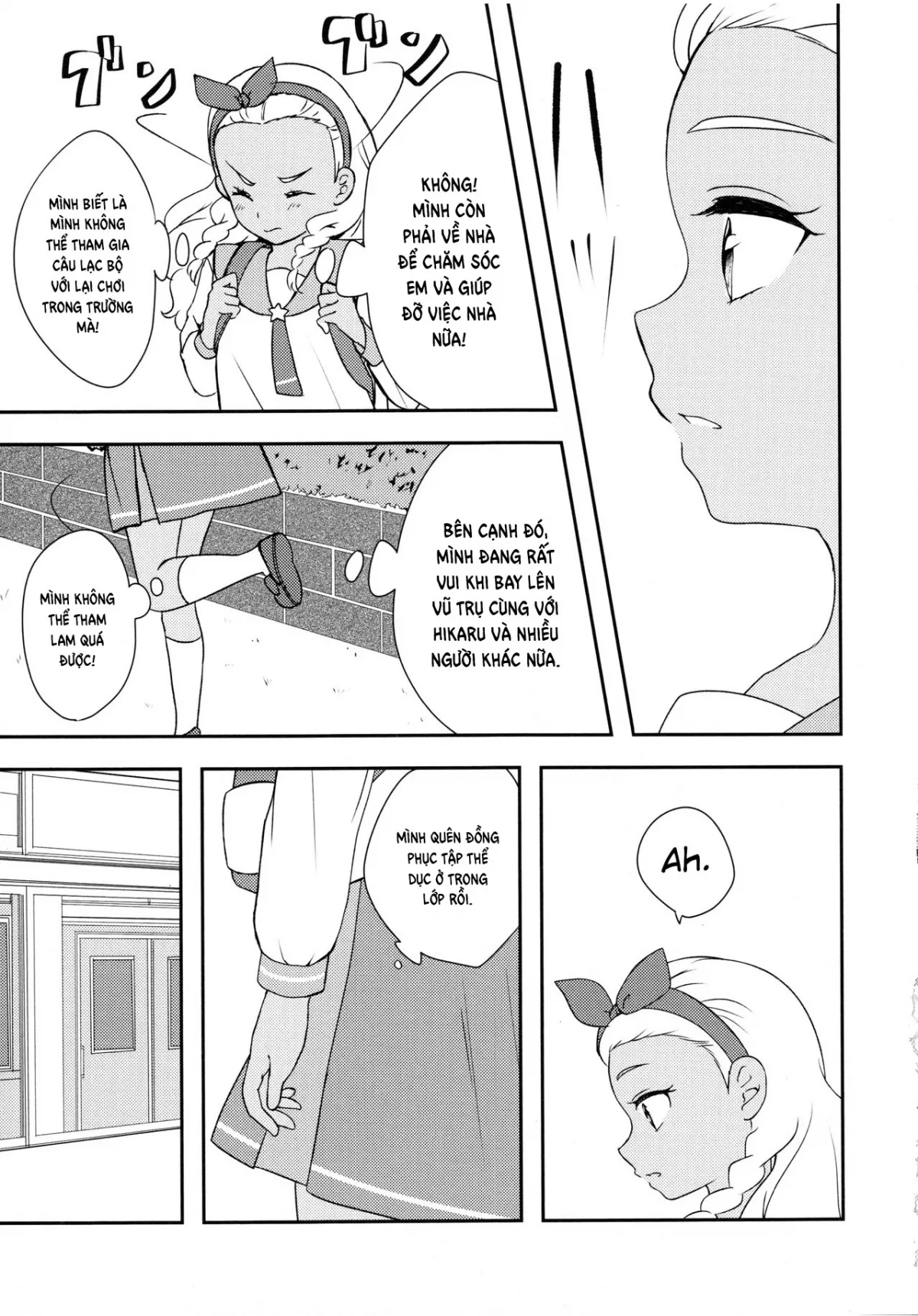 HentaiVN.net - Ảnh 4 - Tớ sẽ vượt qua cậu (Star Twinkle PreCure) [Anata o Kaijuu; I'll Win You Over; アナタヲカイジュウ] - Chap 1