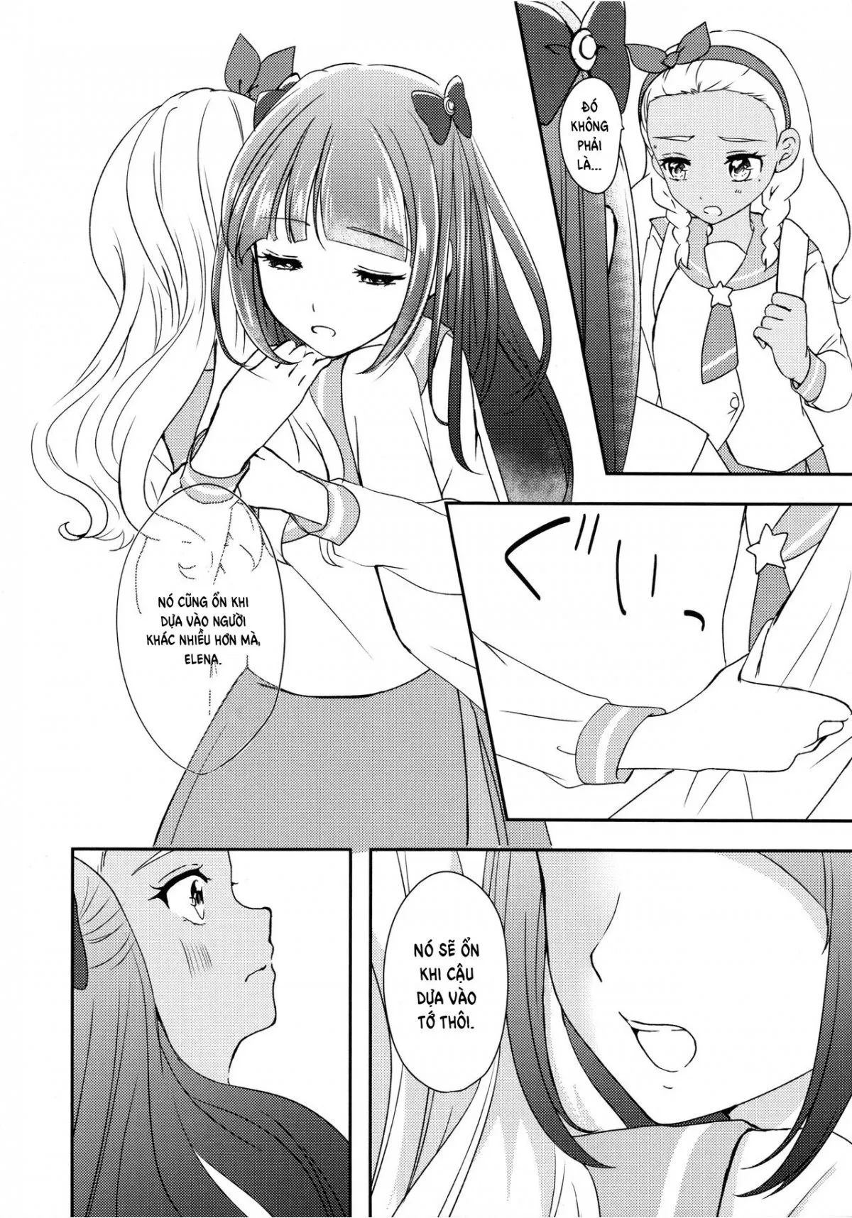 HentaiVN.net - Ảnh 6 - Tớ sẽ vượt qua cậu (Star Twinkle PreCure) [Anata o Kaijuu; I'll Win You Over; アナタヲカイジュウ] - Chap 1
