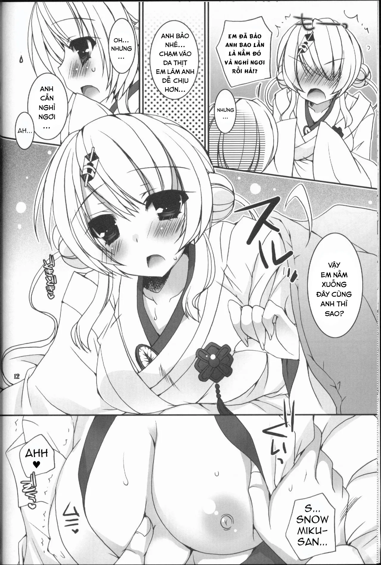 HentaiVN.net - Ảnh 14 - The Winter You Took Care of Me. (VOCALOID) [Kimi ga Iyashite Kureru Fuyu.] - Chap 1