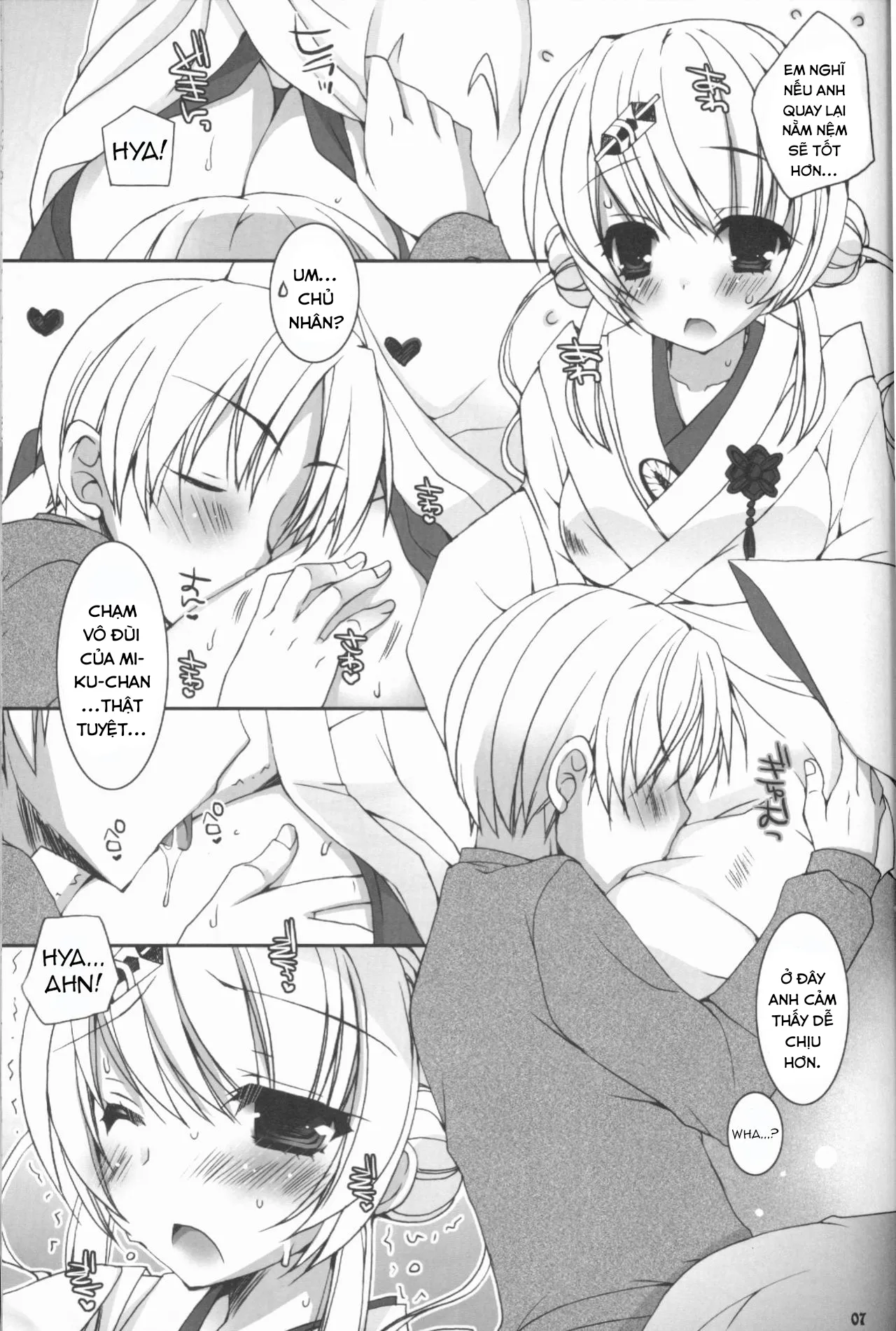 HentaiVN.net - Ảnh 9 - The Winter You Took Care of Me. (VOCALOID) [Kimi ga Iyashite Kureru Fuyu.] - Chap 1