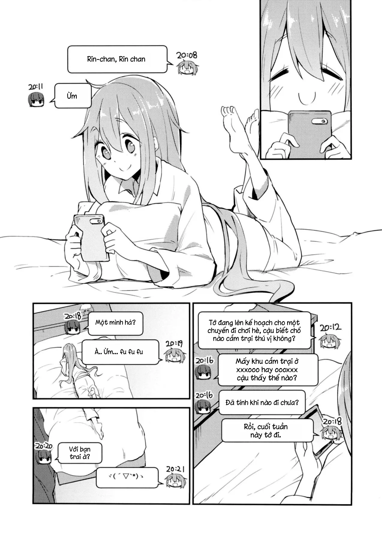 HentaiVN.net - Ảnh 3 - Nade Camp [なでキャン△] - Chap 1