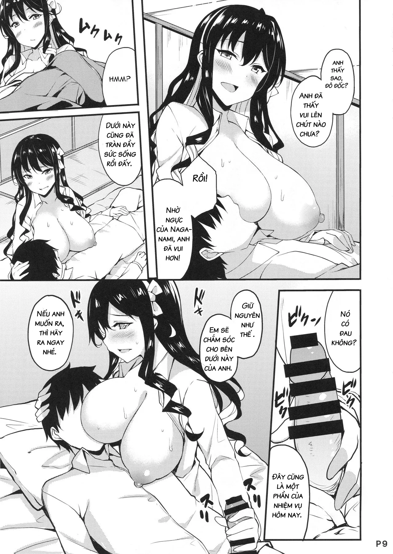 HentaiVN.net - Ảnh 8 - Hishokan no Naganami-sama Kai Ni (Kantai Collection) - Chap 1