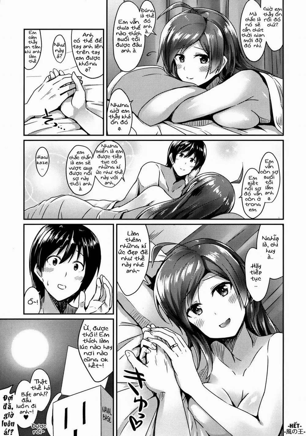 HentaiVN.net - Ảnh 24 - Hagikaze To Yoru No Omoide (Kantai Collection) - Chap 1