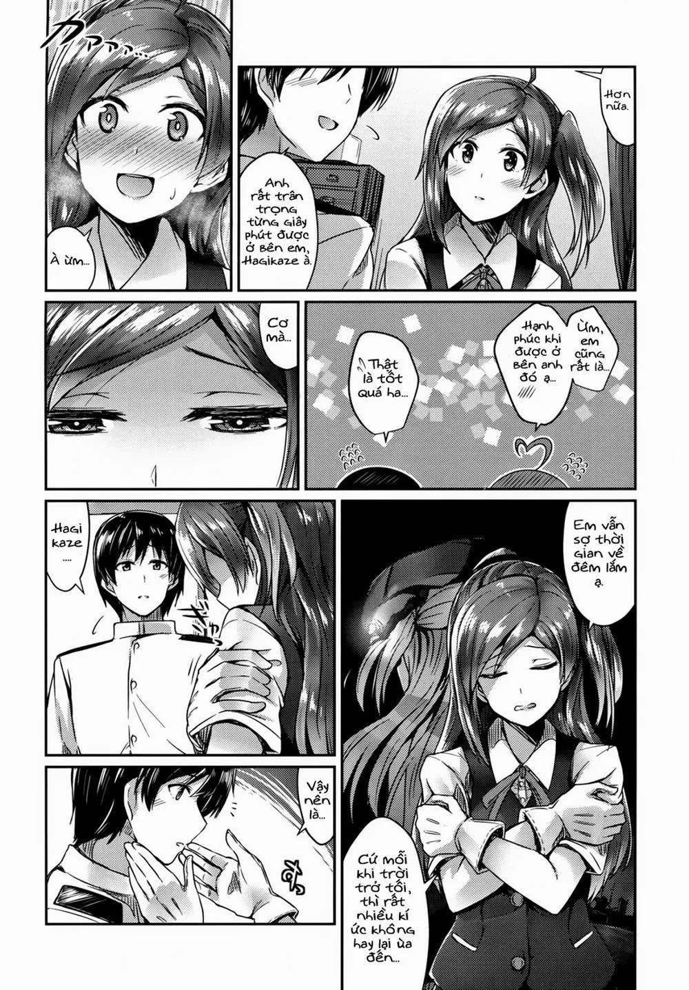 HentaiVN.net - Ảnh 3 - Hagikaze To Yoru No Omoide (Kantai Collection) - Chap 1