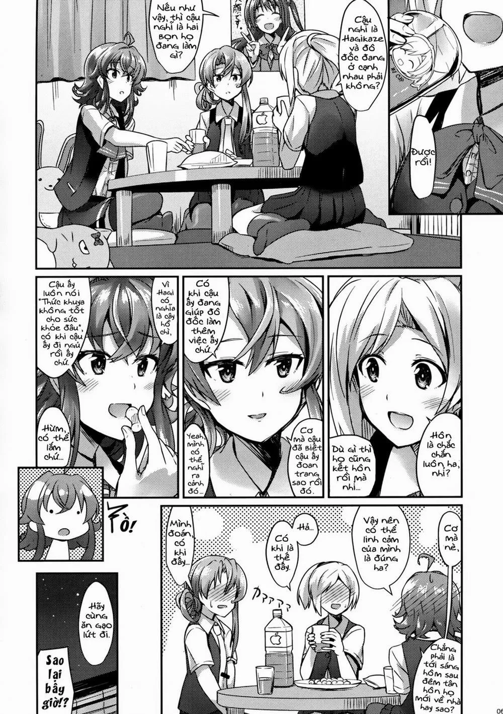 HentaiVN.net - Ảnh 5 - Hagikaze To Yoru No Omoide (Kantai Collection) - Chap 1