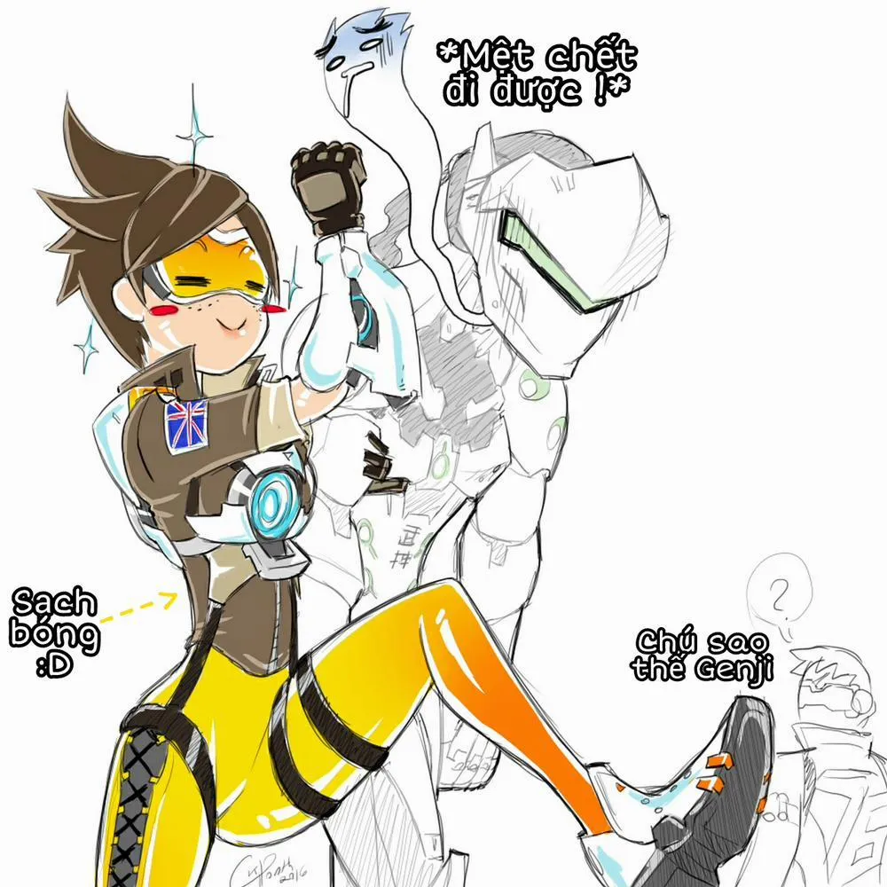 HentaiVN.net - Ảnh 16 - Genji X Tracer (Overwatch) - Chap 1