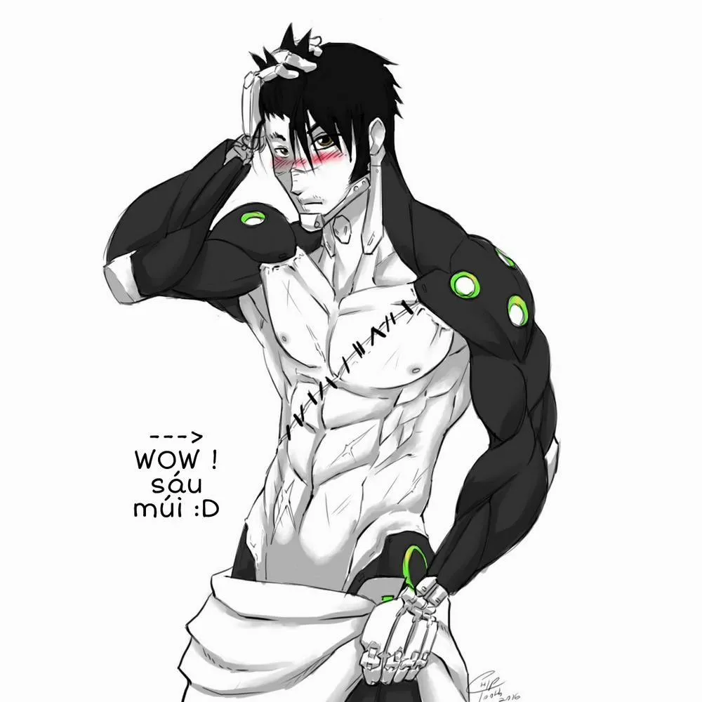 HentaiVN.net - Ảnh 4 - Genji X Tracer (Overwatch) - Chap 1