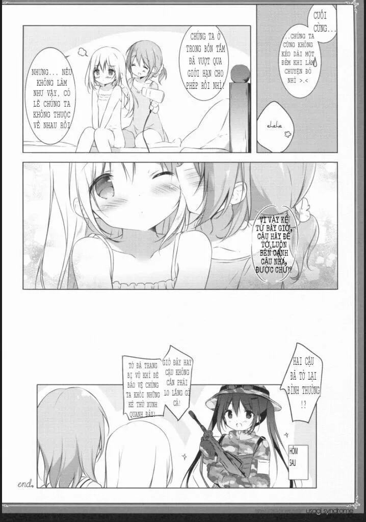 HentaiVN.net - Ảnh 14 - Usagi Syndrome 3 (Gochuumon Wa Usagi Desu Ka) - Chap 1