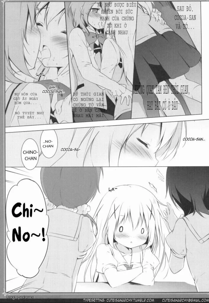 HentaiVN.net - Ảnh 3 - Usagi Syndrome 3 (Gochuumon Wa Usagi Desu Ka) - Chap 1