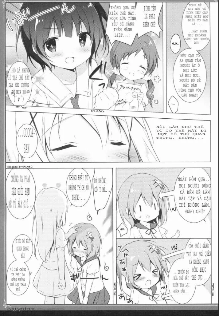 HentaiVN.net - Ảnh 5 - Usagi Syndrome 3 (Gochuumon Wa Usagi Desu Ka) - Chap 1