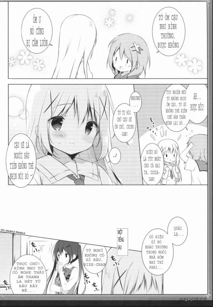 HentaiVN.net - Ảnh 6 - Usagi Syndrome 3 (Gochuumon Wa Usagi Desu Ka) - Chap 1