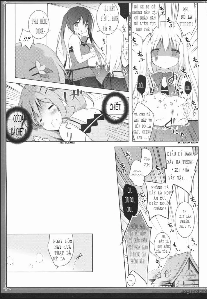 HentaiVN.net - Ảnh 7 - Usagi Syndrome 3 (Gochuumon Wa Usagi Desu Ka) - Chap 1