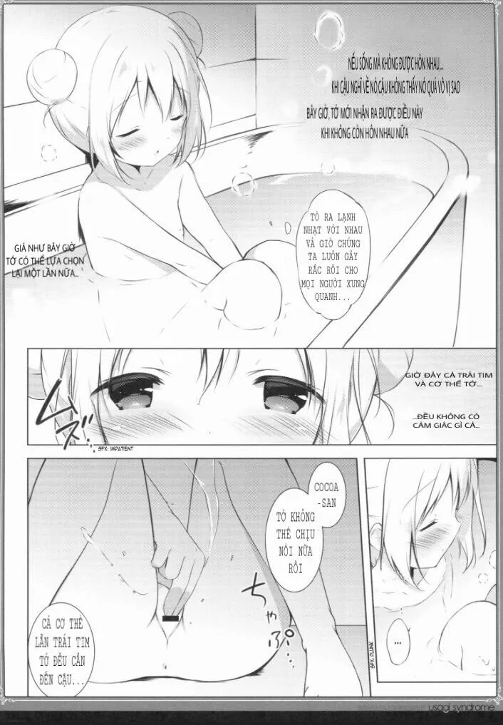HentaiVN.net - Ảnh 8 - Usagi Syndrome 3 (Gochuumon Wa Usagi Desu Ka) - Chap 1