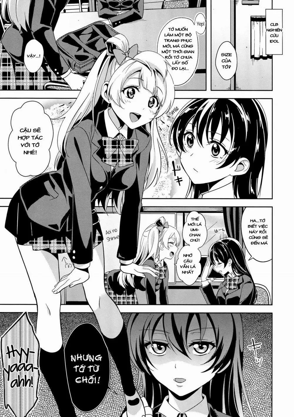 HentaiVN.net - Ảnh 13 - Muffin Affection (Love Live!) - Chap 1
