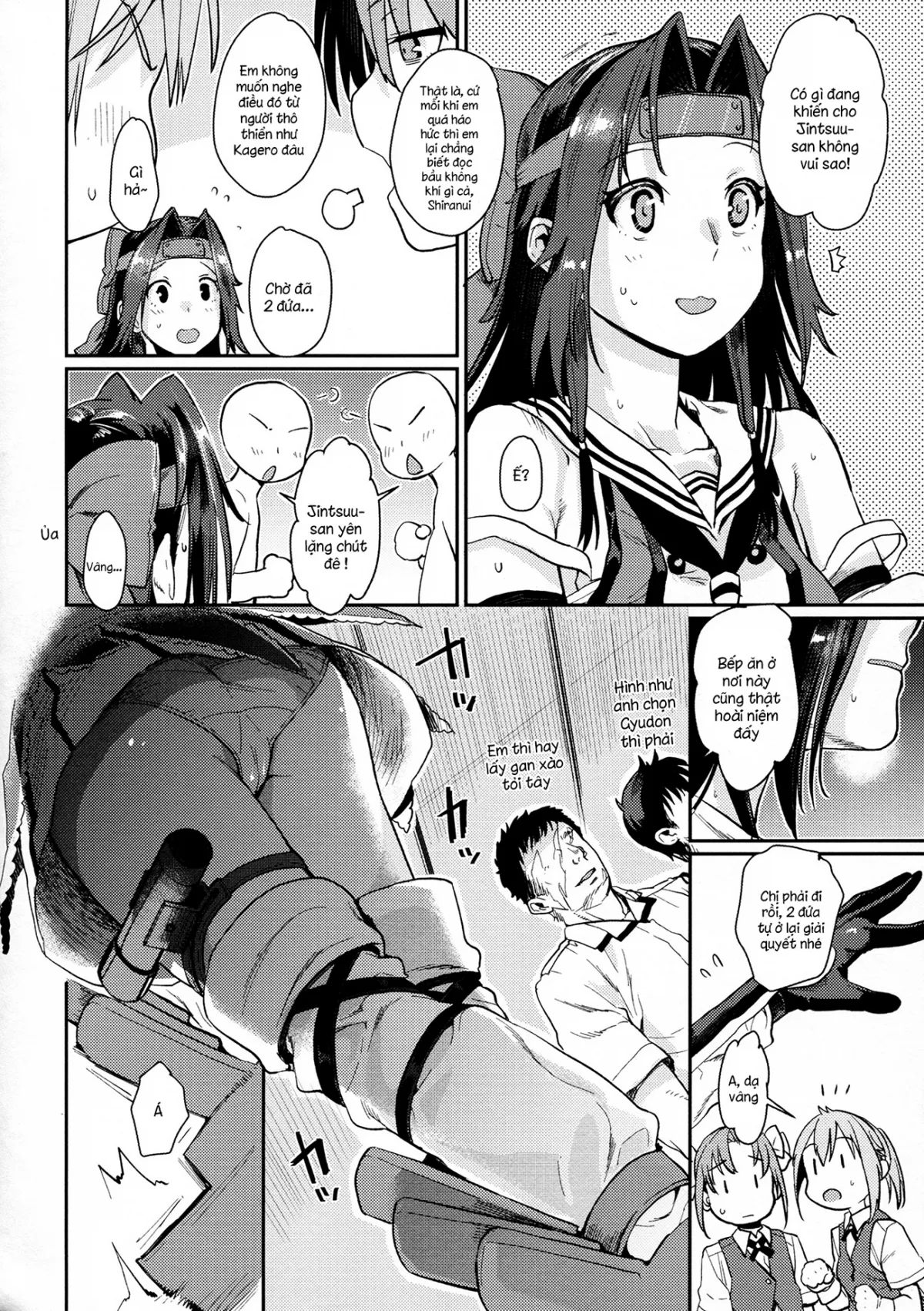 HentaiVN.net - Ảnh 7 - Jintsuu Kyoujou (Kantai Collection) [神通嬌情] - Chap 1
