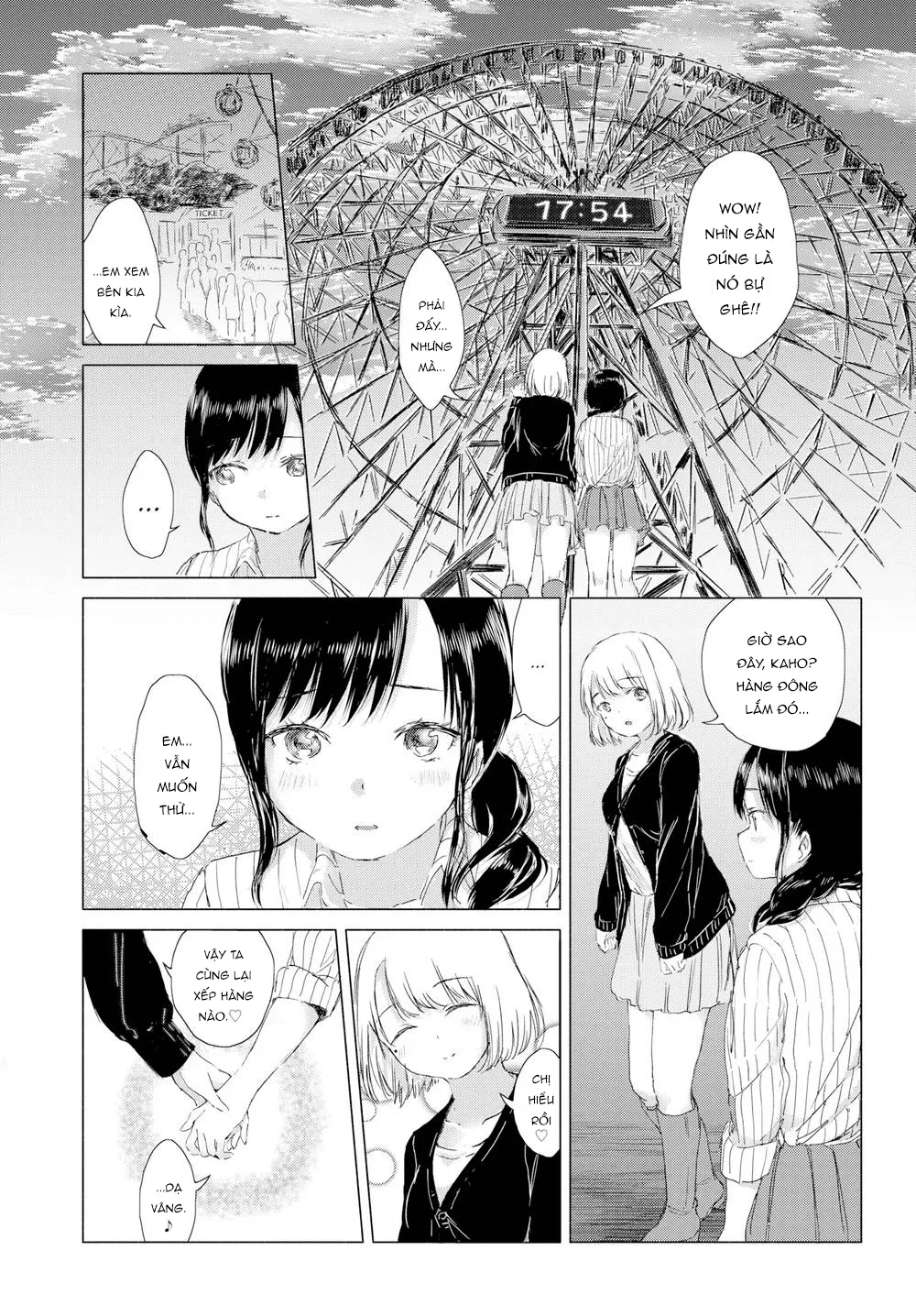 HentaiVN.net - Ảnh 4 - Sunset Color & Sweet Night - Chap 1
