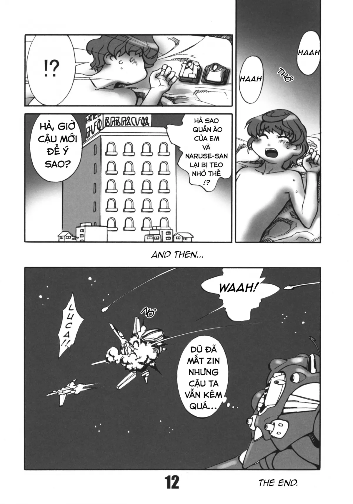 HentaiVN.net - Ảnh 11 - FxF (Macross Frontier) - Chap 1