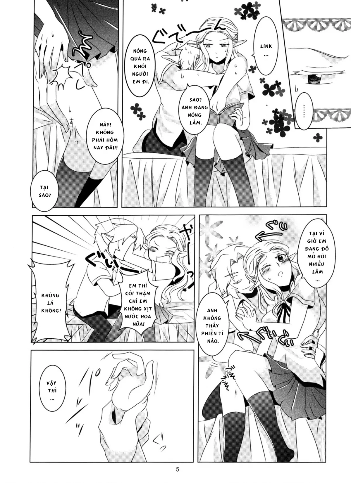 HentaiVN.net - Ảnh 5 - Himawari Biyori (The Legend of Zelda) - Chap 1