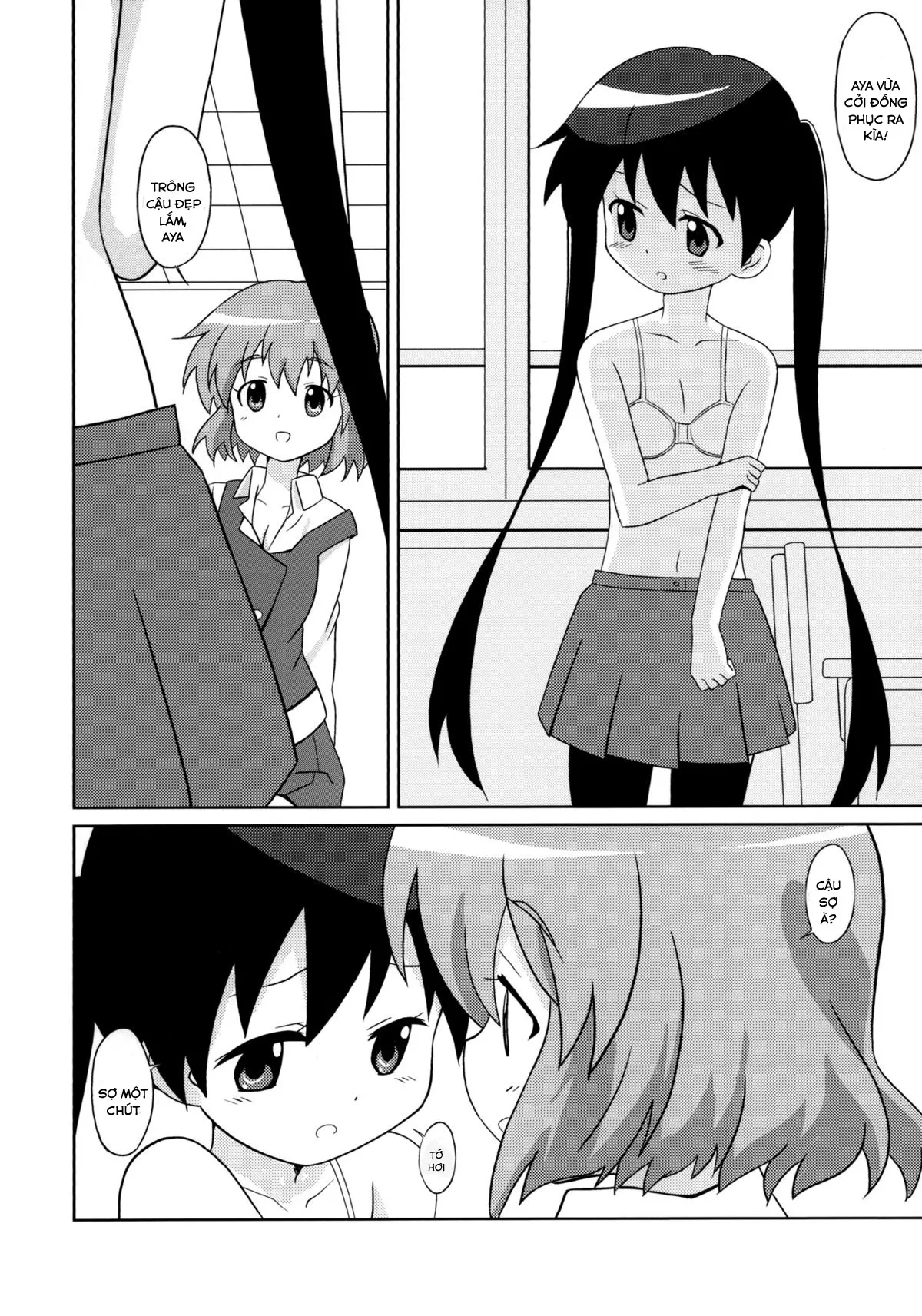 HentaiVN.net - Ảnh 5 - Magejun 34 (Kiniro Mosaic) - Chap 1