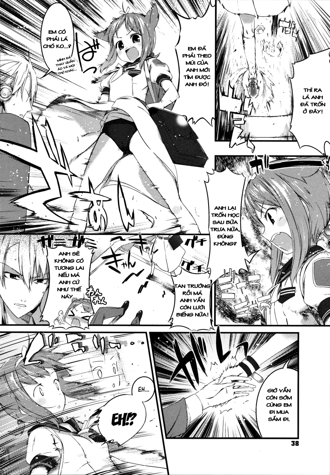 HentaiVN.net - Ảnh 7 - Kyou no Wanko [Today's Doggy (Sweets Girl)] - Chap 1