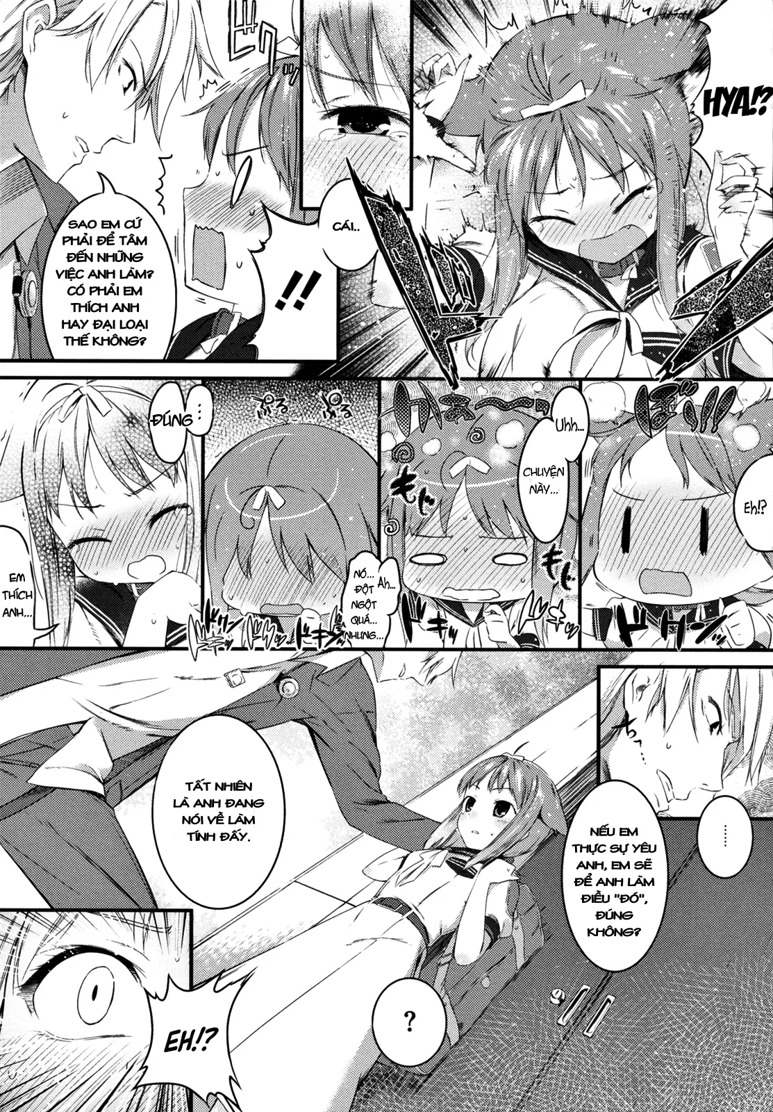 HentaiVN.net - Ảnh 8 - Kyou no Wanko [Today's Doggy (Sweets Girl)] - Chap 1