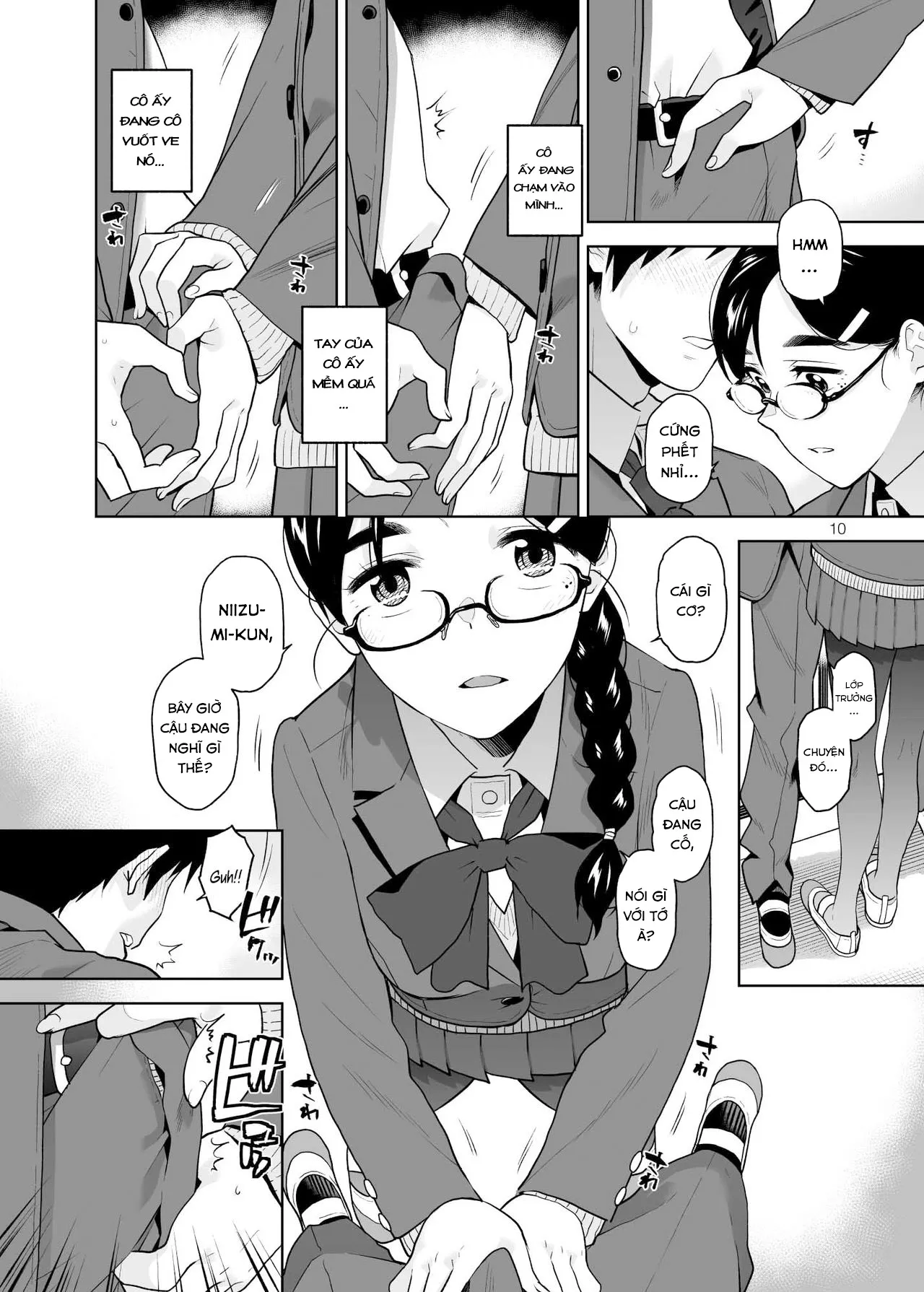 HentaiVN.net - Ảnh 12 - Majime de Midara na Tsutamori-san - Chap 1