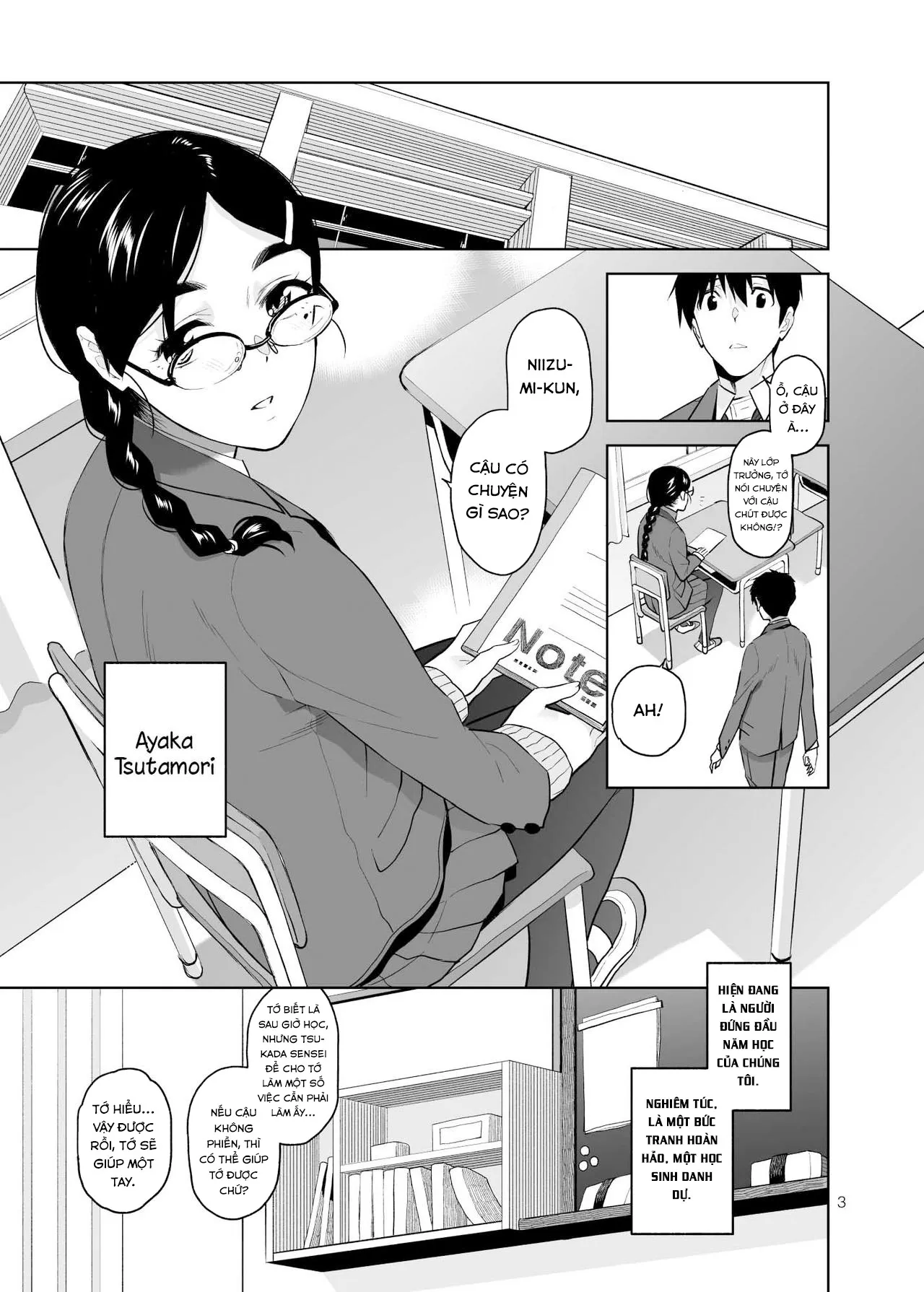 HentaiVN.net - Ảnh 5 - Majime de Midara na Tsutamori-san - Chap 1