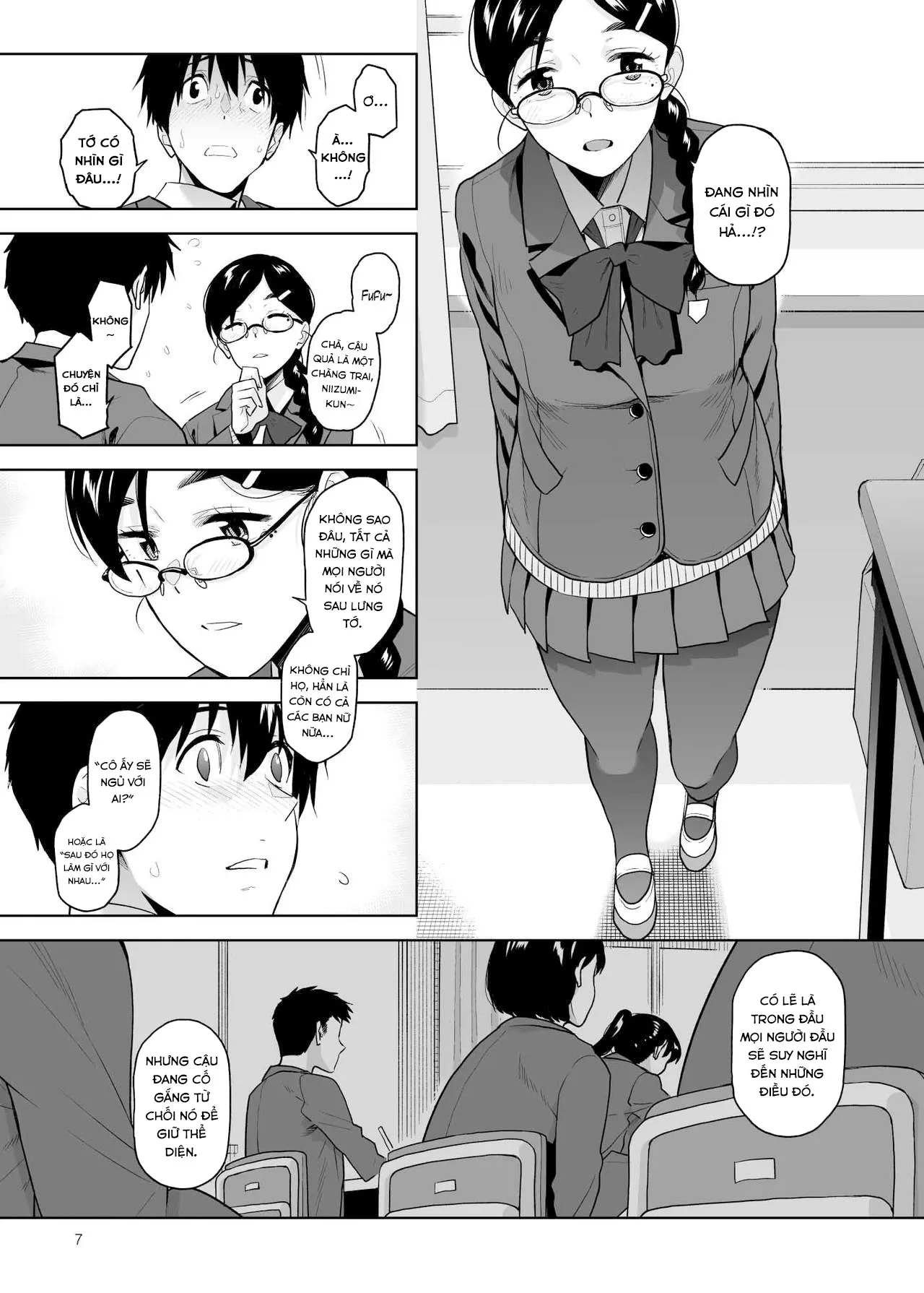 HentaiVN.net - Ảnh 9 - Majime de Midara na Tsutamori-san - Chap 1