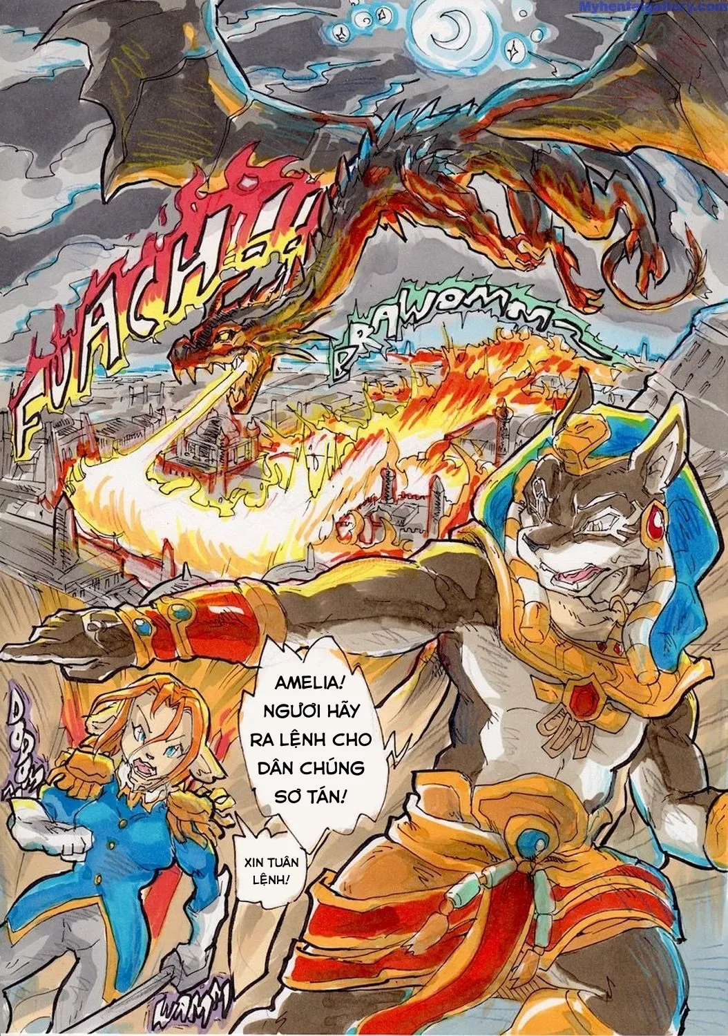 HentaiVN.net - Ảnh 12 - Anubis Stories 3 - Dragon Attack - Chap 1